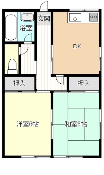 コーポ関戸　105号室の画像