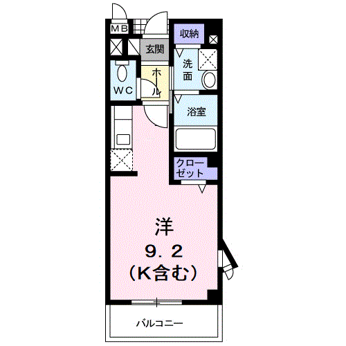 デュ・フォーレ 201号室の画像