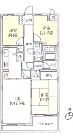 朝日プラザ相武台　404号室の画像