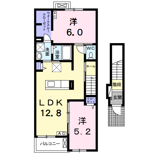 ハピネスEDY202号室の画像