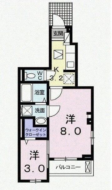 メゾン・ヴァンベール　101号室の画像