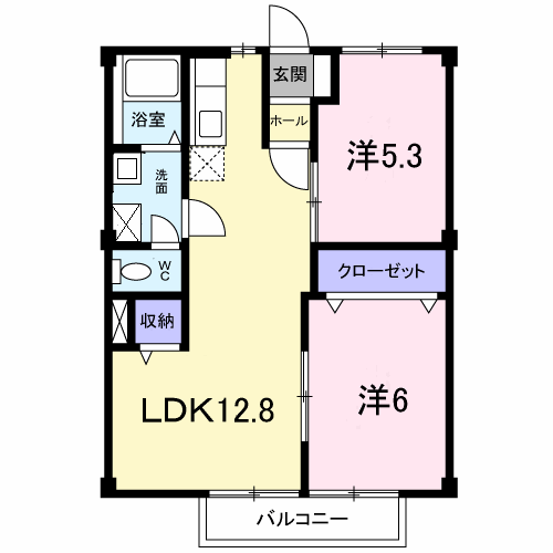 グリーンプラザ204号室の画像