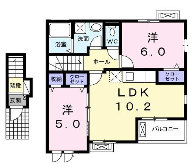 アルカディアA202号室の画像