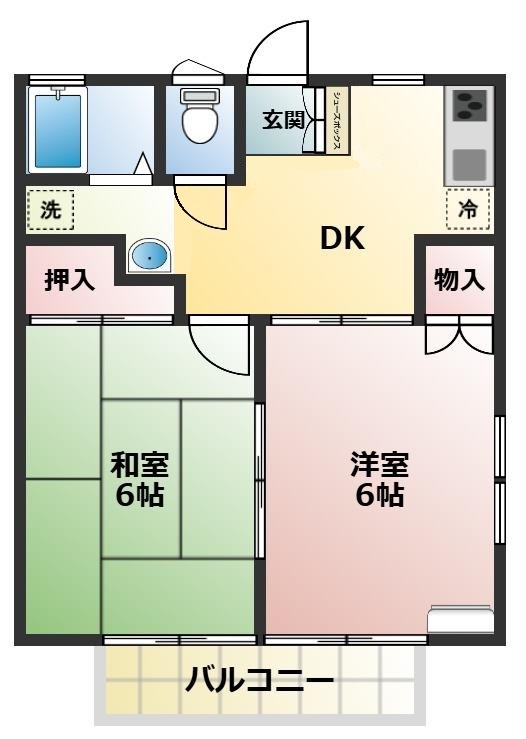 グリーンテラス楠B　105号室の画像
