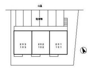 サンパティーク　101号室の画像