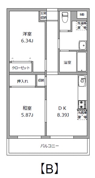 ルミエール香川　202号室の画像