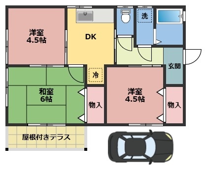 中丸貸家６号棟の画像