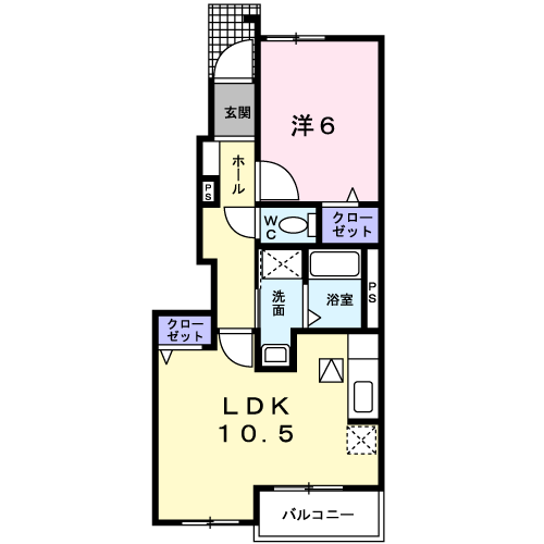 ベル・フォーレⅢ103号室の画像