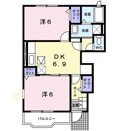 サンメゾン・Ⅰ101号室の画像