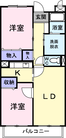 ラ・セラ・イースト101号室の画像
