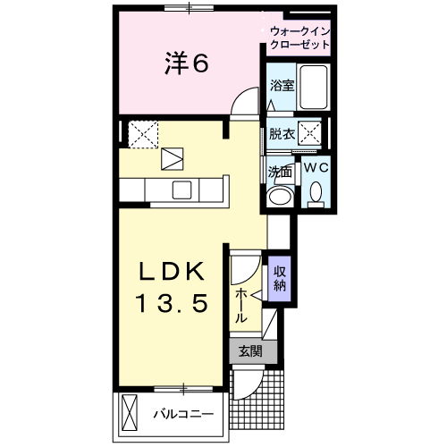 アドラブール・ピア102号室の画像