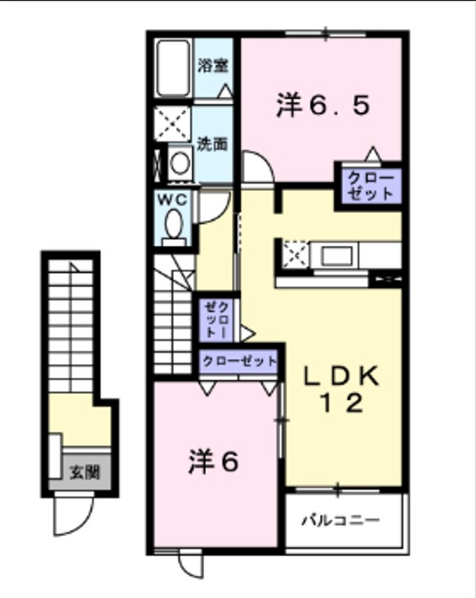 カトライア 202号室の画像