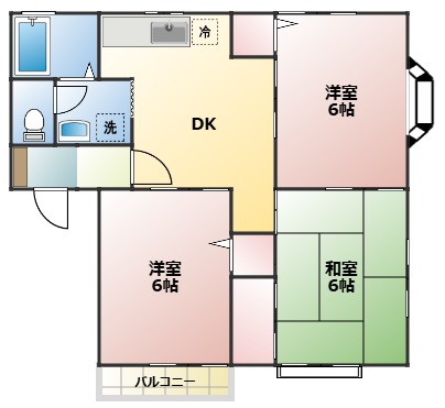 第３スカイハイツ202号室の画像