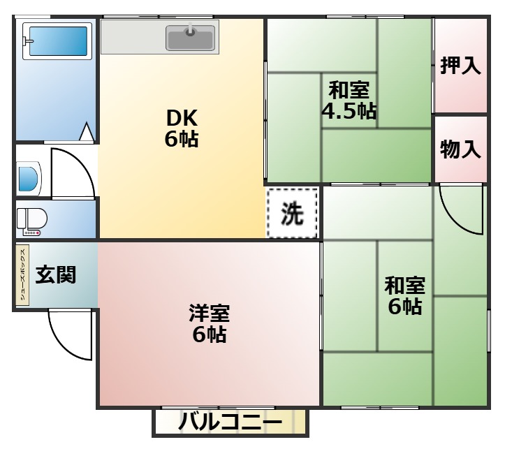 ふじハイツ　205号室の画像