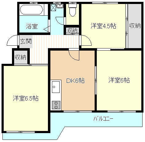 シャトーハイム405号室の画像